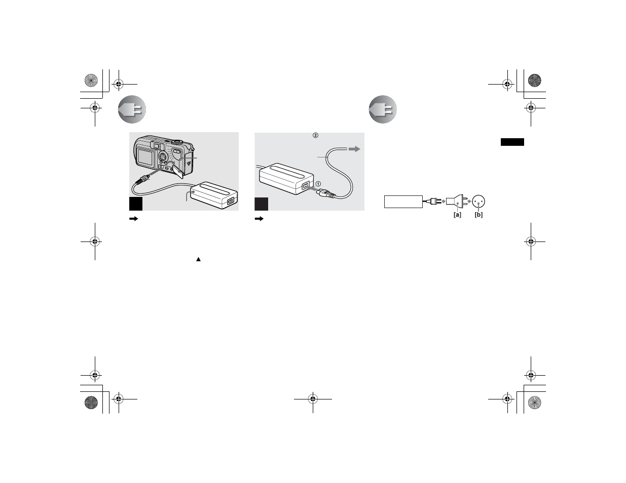 Using an external power source, Using your camera abroad | Sony DSC-P2 User Manual | Page 13 / 104