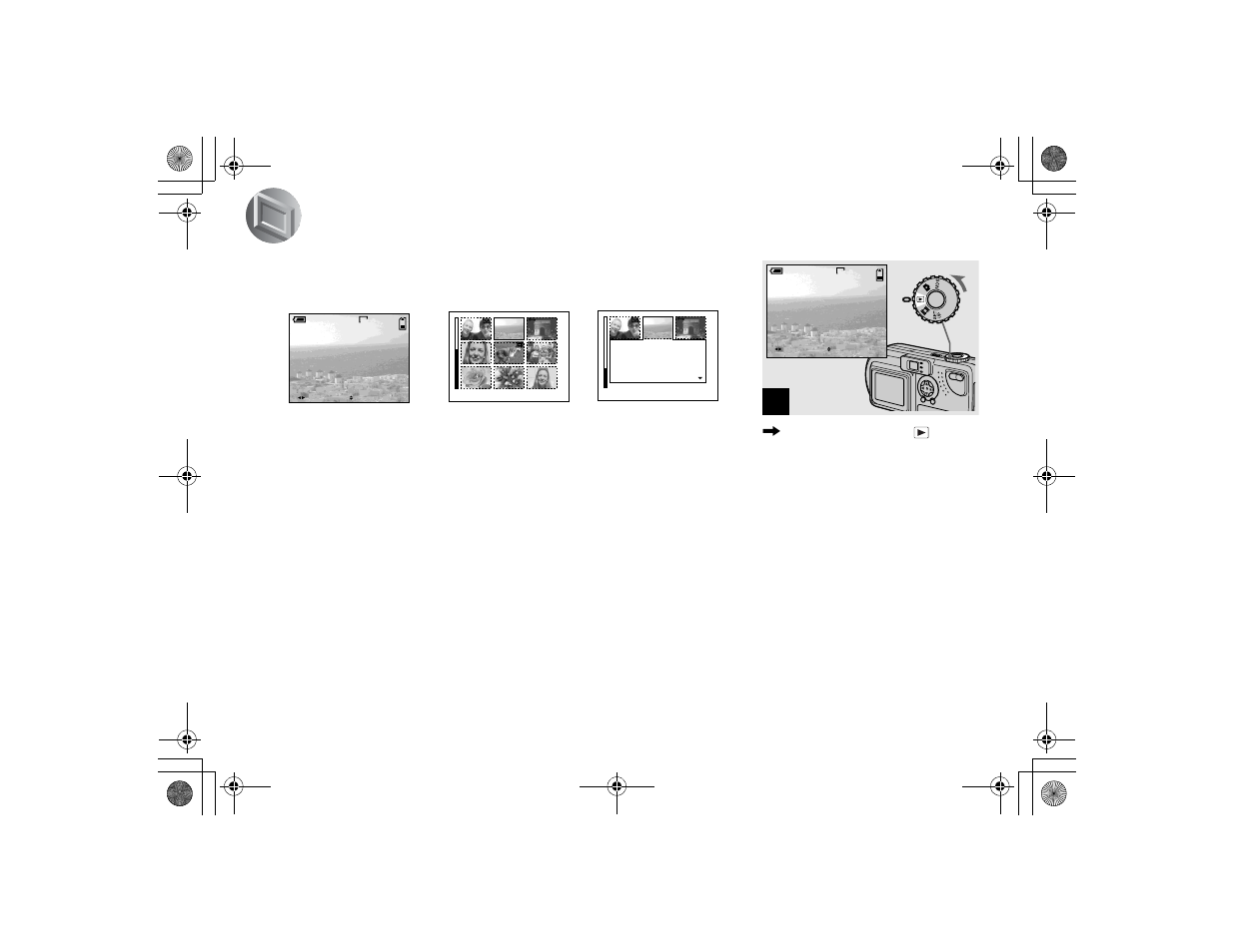 Viewing still images, Viewing images on the lcd screen of your camera, Viewing single images | Viewing images on the lcd screen of your, Camera | Sony DSC-P2 User Manual | Page 30 / 104