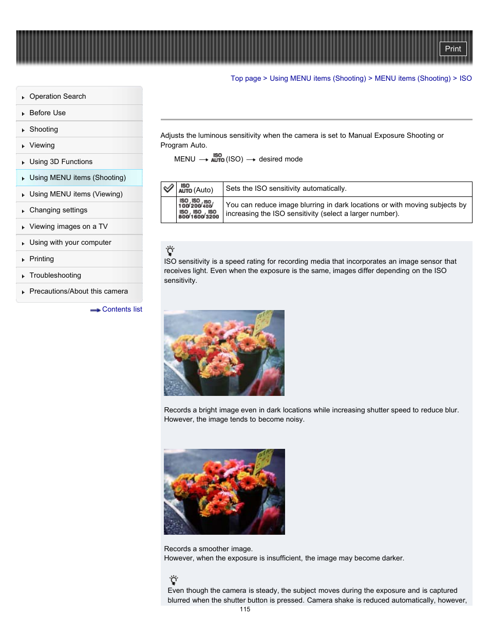 Sony DSC-WX10 User Manual | Page 115 / 266
