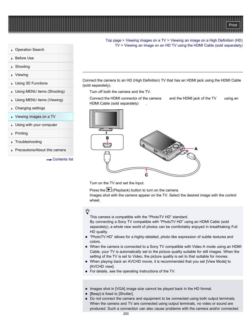 Sony DSC-WX10 User Manual | Page 200 / 266