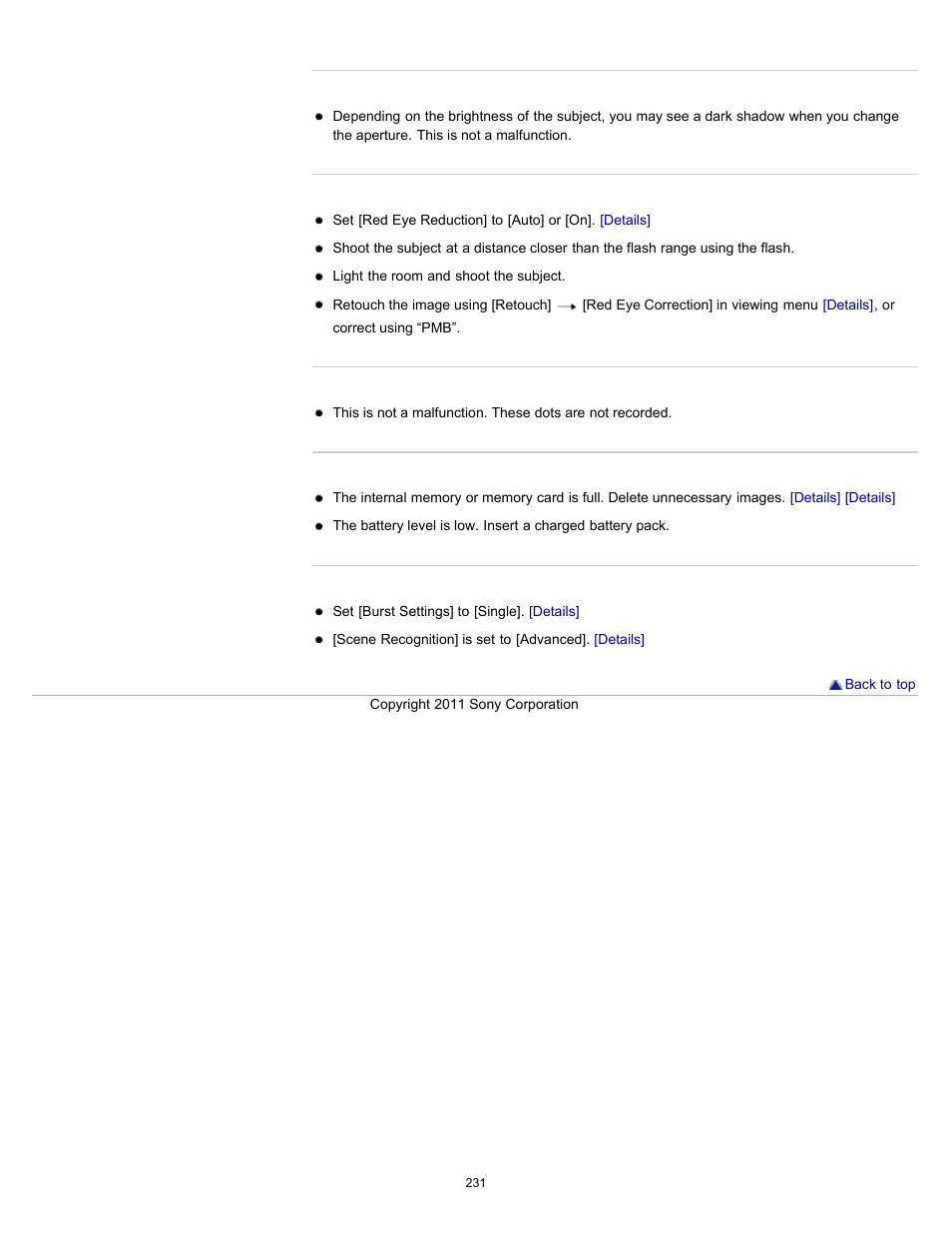 Sony DSC-WX10 User Manual | Page 231 / 266