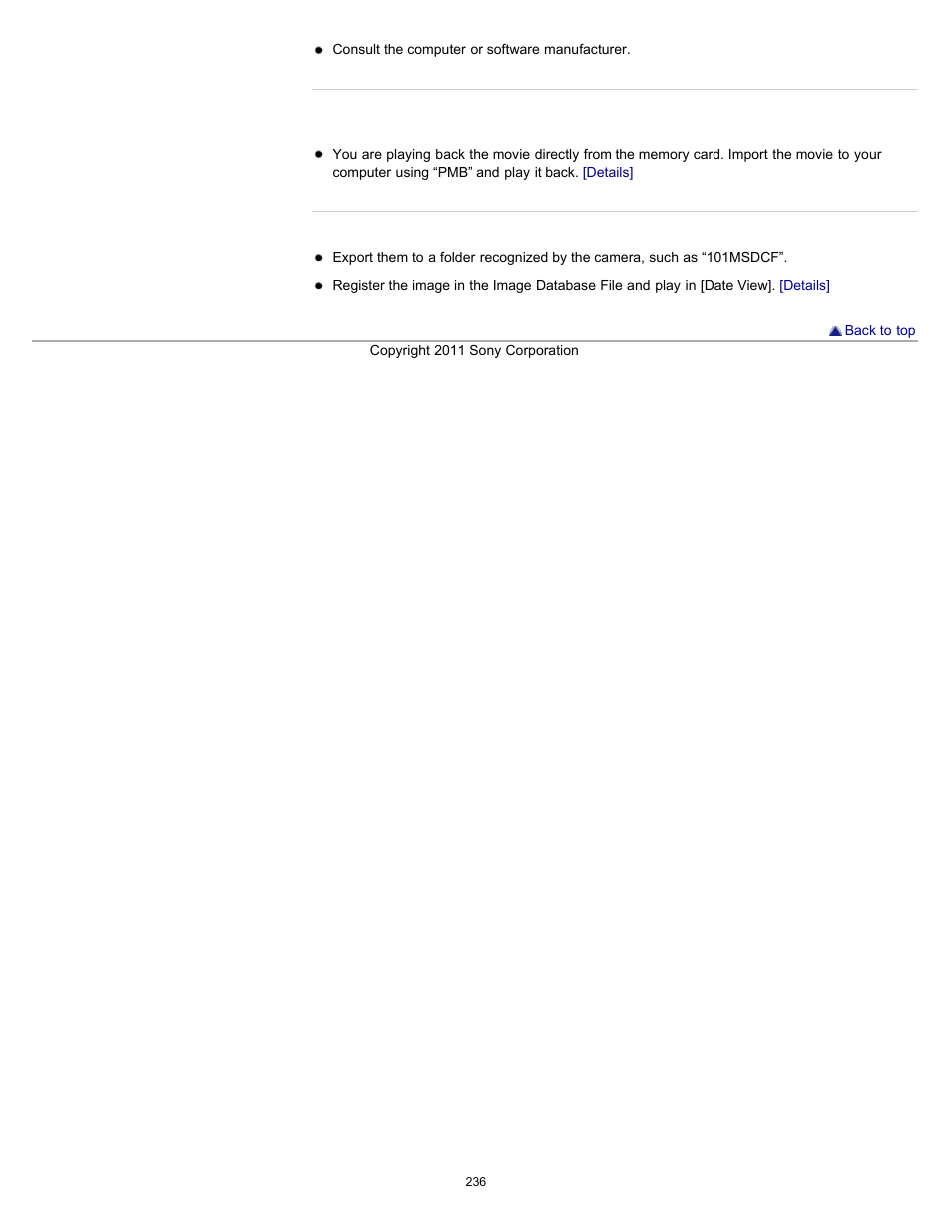 Sony DSC-WX10 User Manual | Page 236 / 266