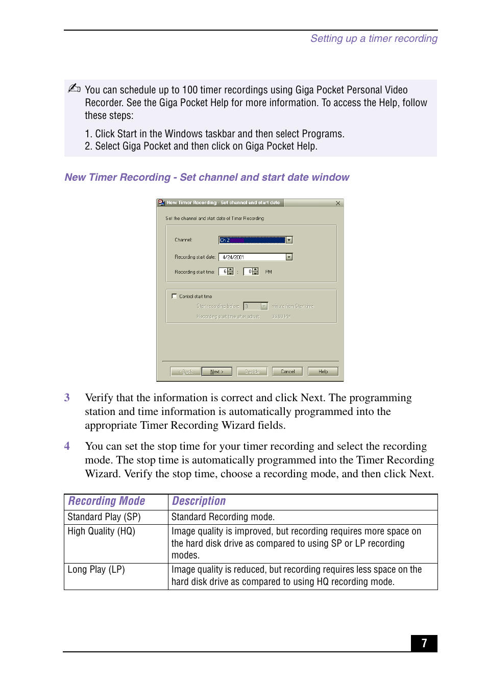 Sony PCV-RX490TV User Manual | Page 7 / 12