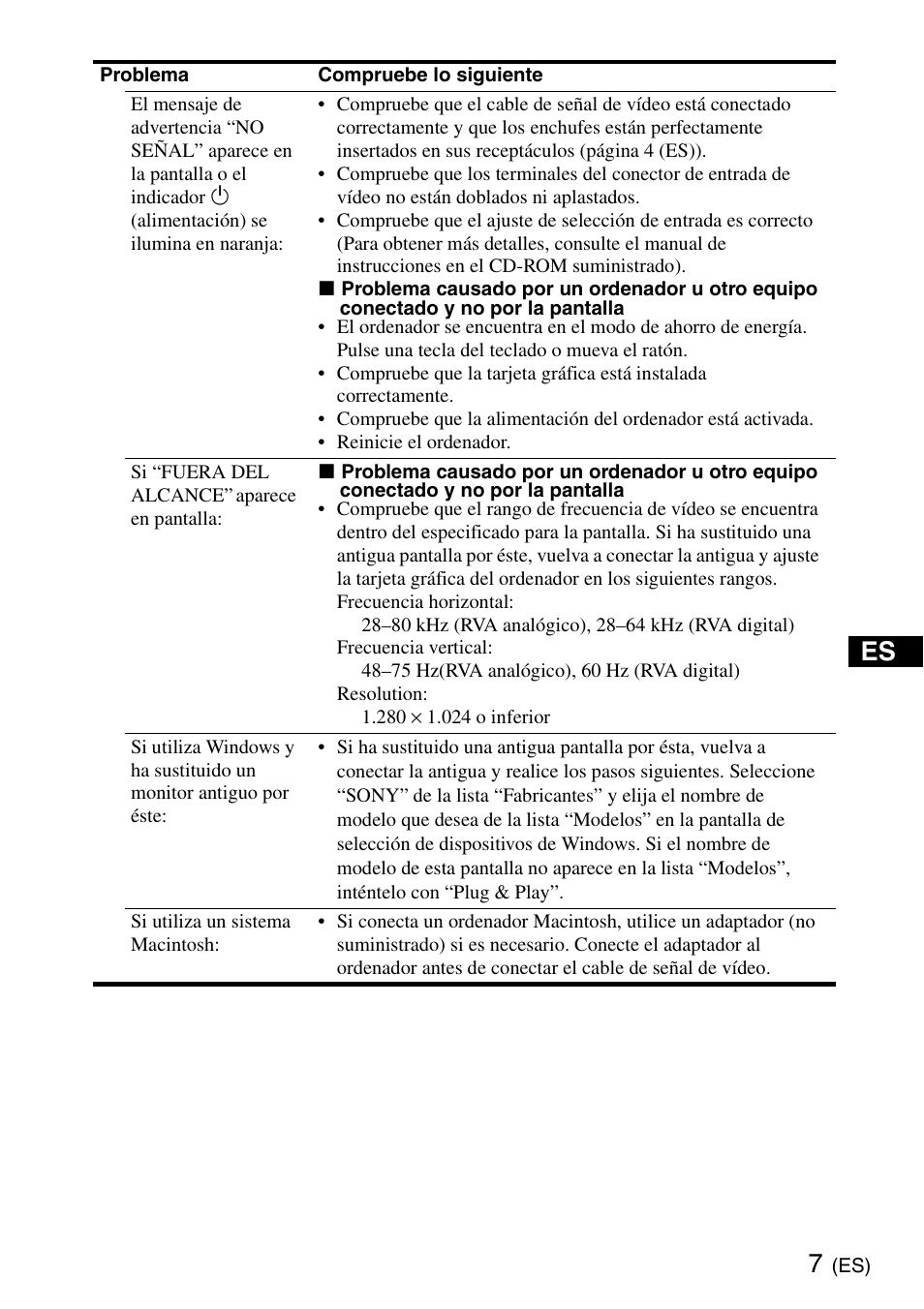 Sony SDM-X95KB User Manual | Page 27 / 44