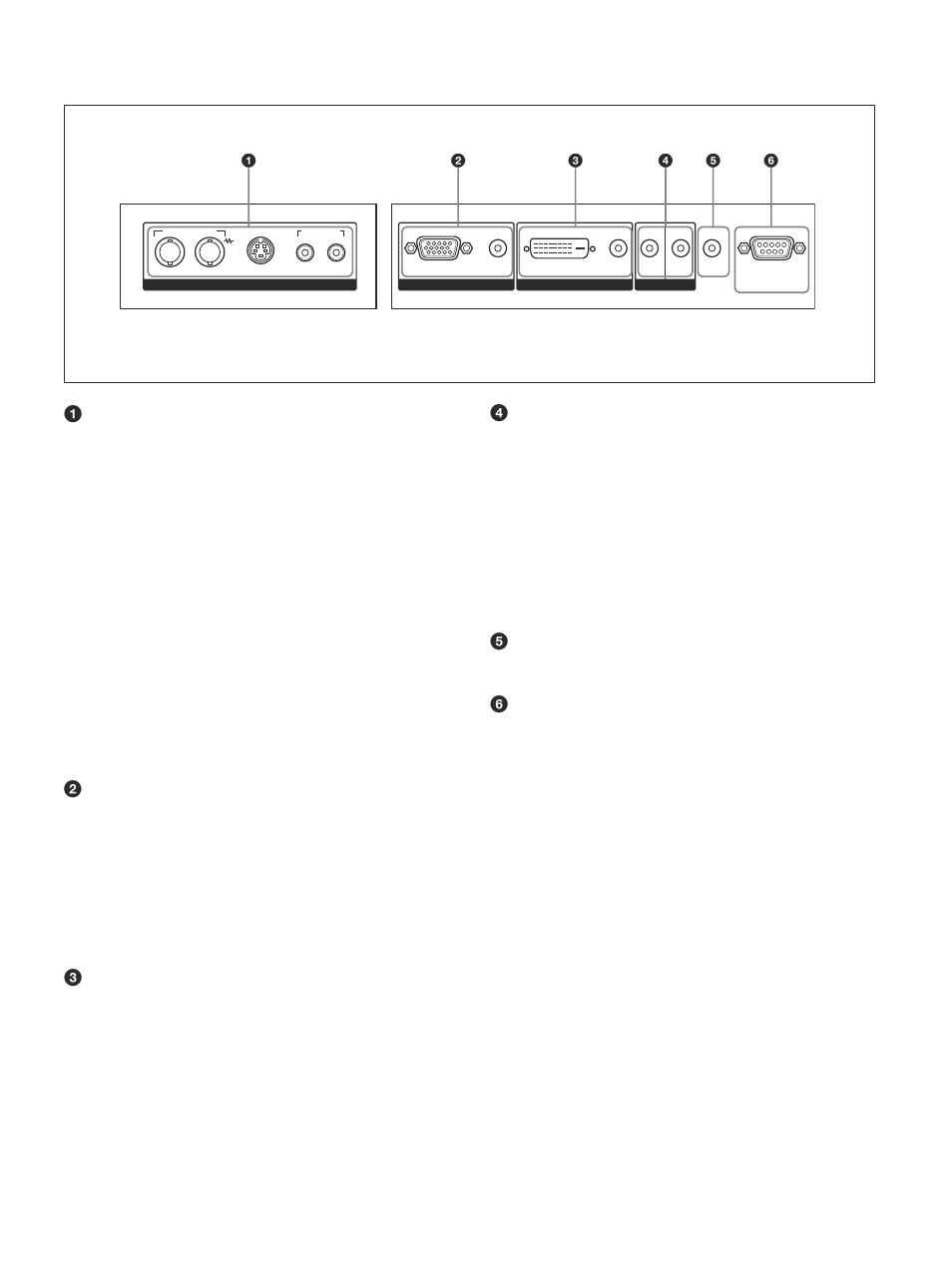 Panneau des connecteurs | Sony PFM-42V1S User Manual | Page 117 / 376