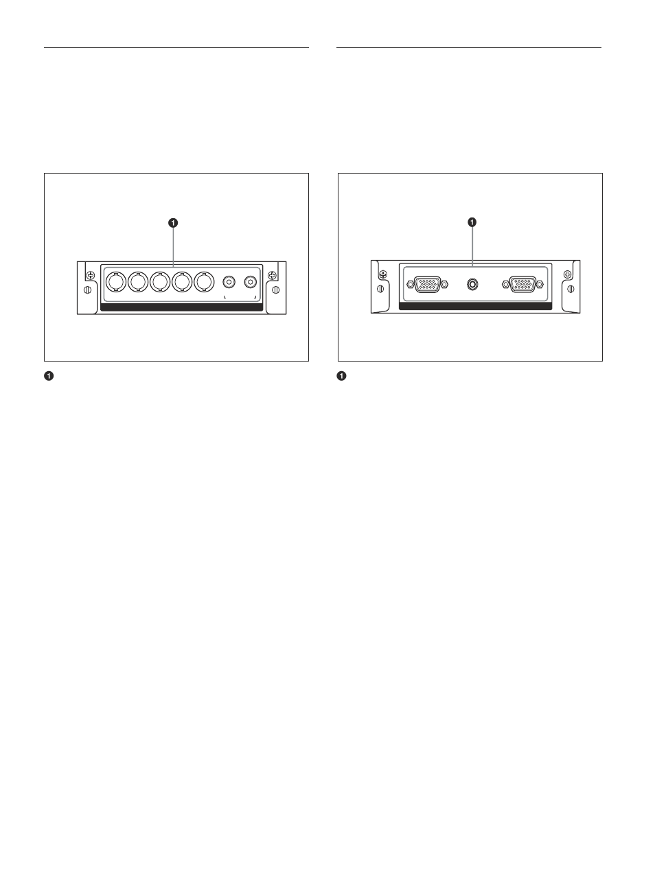 コンポーネント/rgb入力アダプターbkm-v11 （別売り, Ｒｇｂ/コンポーネントアクティブスルーアダプ ターbkm-v12（別売り | Sony PFM-42V1S User Manual | Page 13 / 376