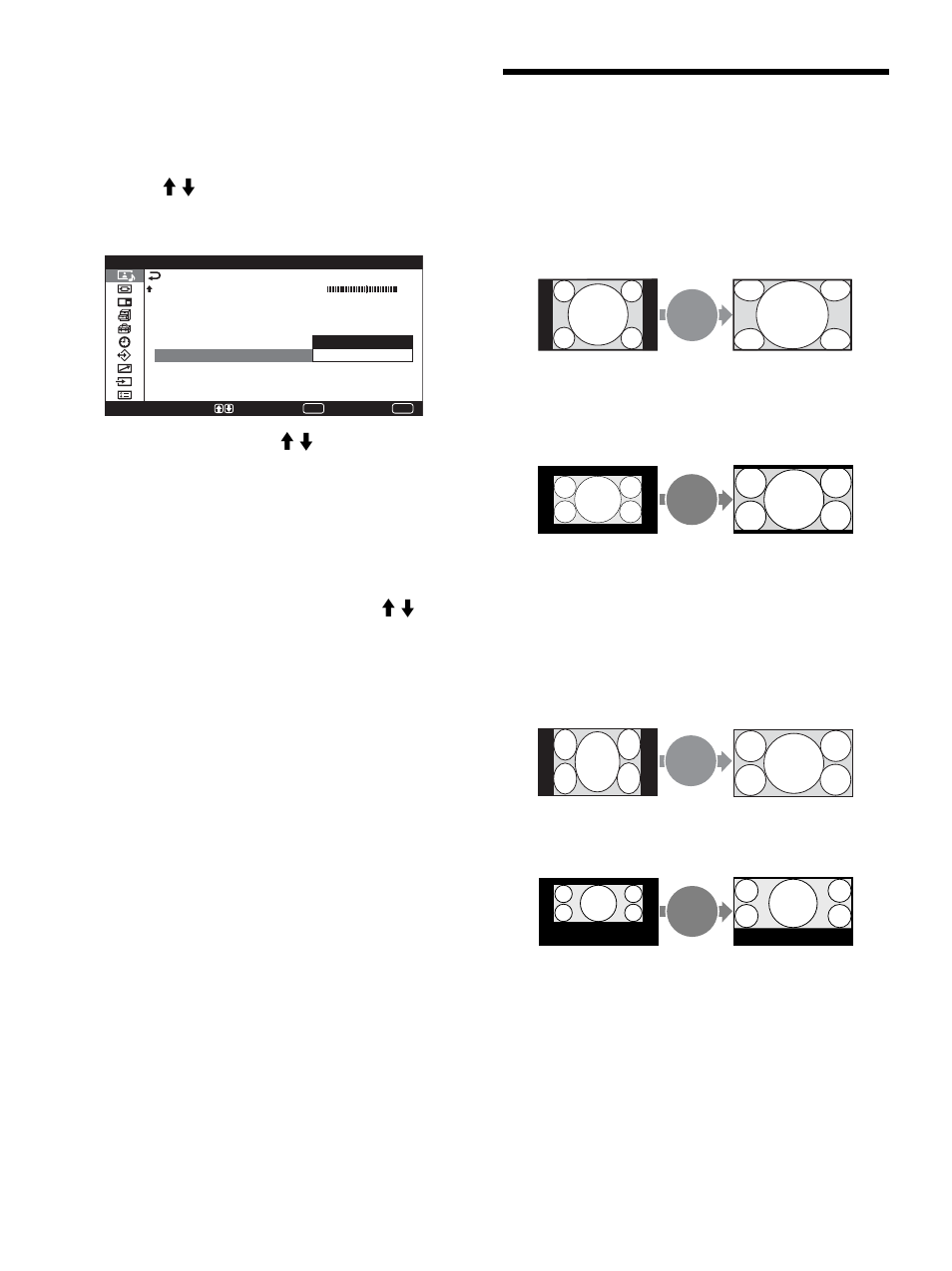 Agrandissement de l’image | Sony PFM-42V1S User Manual | Page 142 / 376