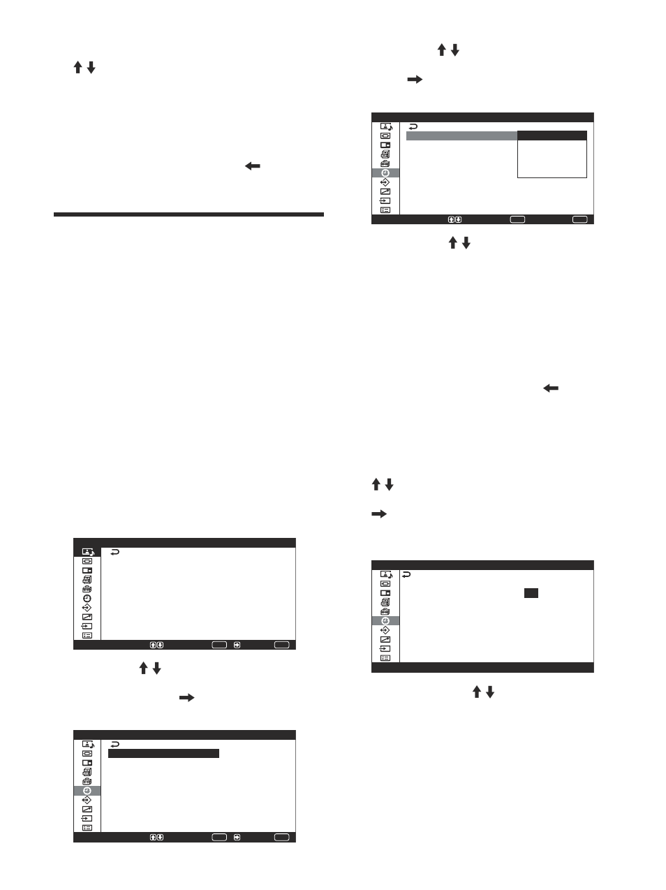 Fonction de sommeil, Réglage de l’heure | Sony PFM-42V1S User Manual | Page 154 / 376