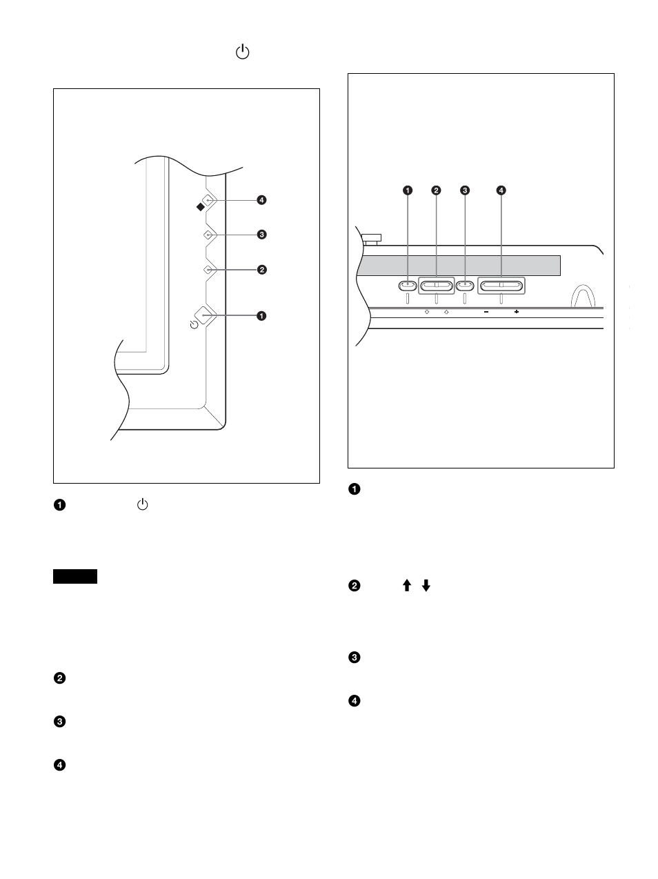 Steuertastenbereich (oberseite) | Sony PFM-42V1S User Manual | Page 168 / 376