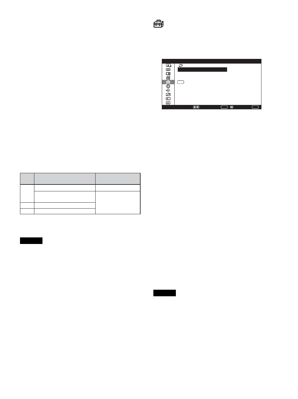 Menü anfangseinstellungen | Sony PFM-42V1S User Manual | Page 183 / 376