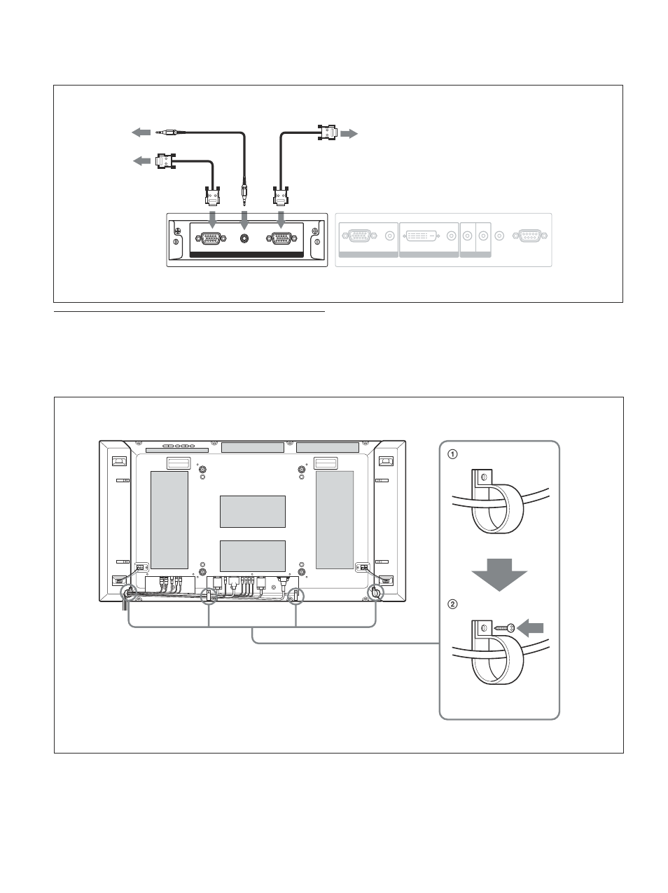 ケーブルホルダーを使う | Sony PFM-42V1S User Manual | Page 20 / 376