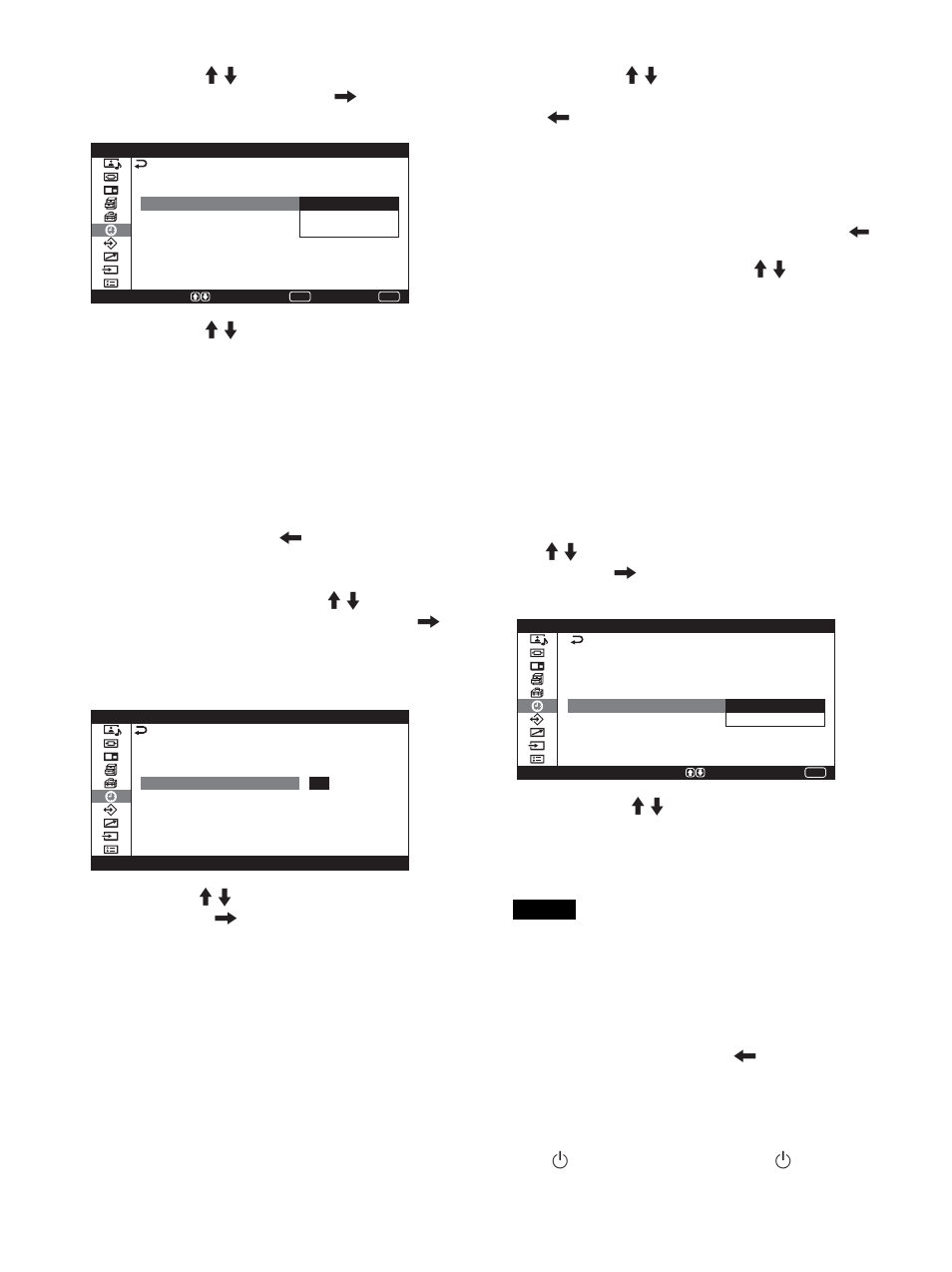 Energiesparfunktion | Sony PFM-42V1S User Manual | Page 209 / 376