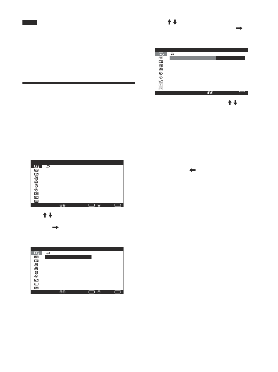 Selección de la calidad de imagen | Sony PFM-42V1S User Manual | Page 244 / 376