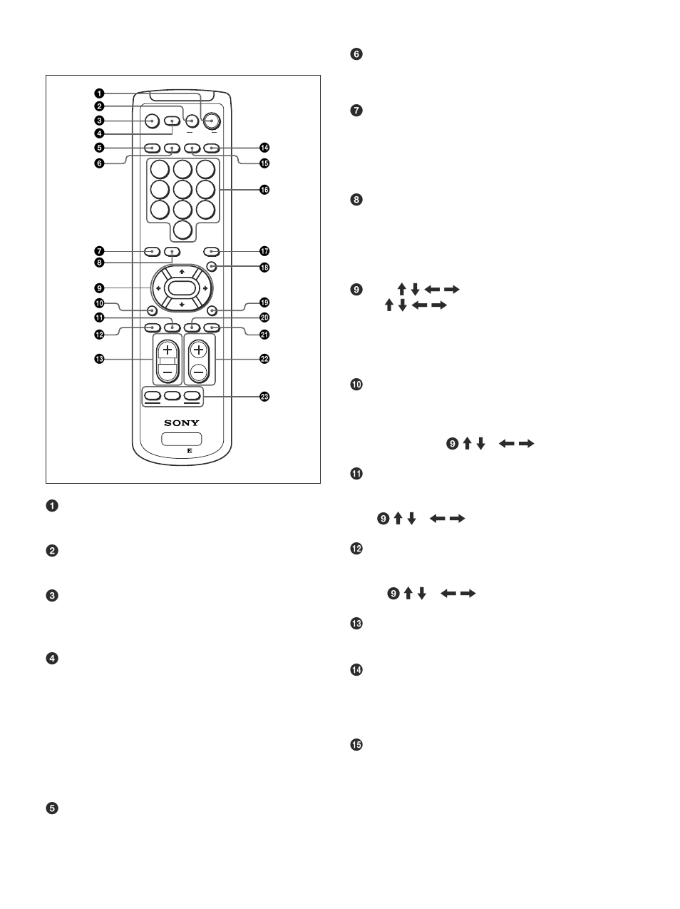 Telecomando rm-971, Consente di disattivare l’audio, I tasti | Consente di regolare il volume | Sony PFM-42V1S User Manual | Page 279 / 376