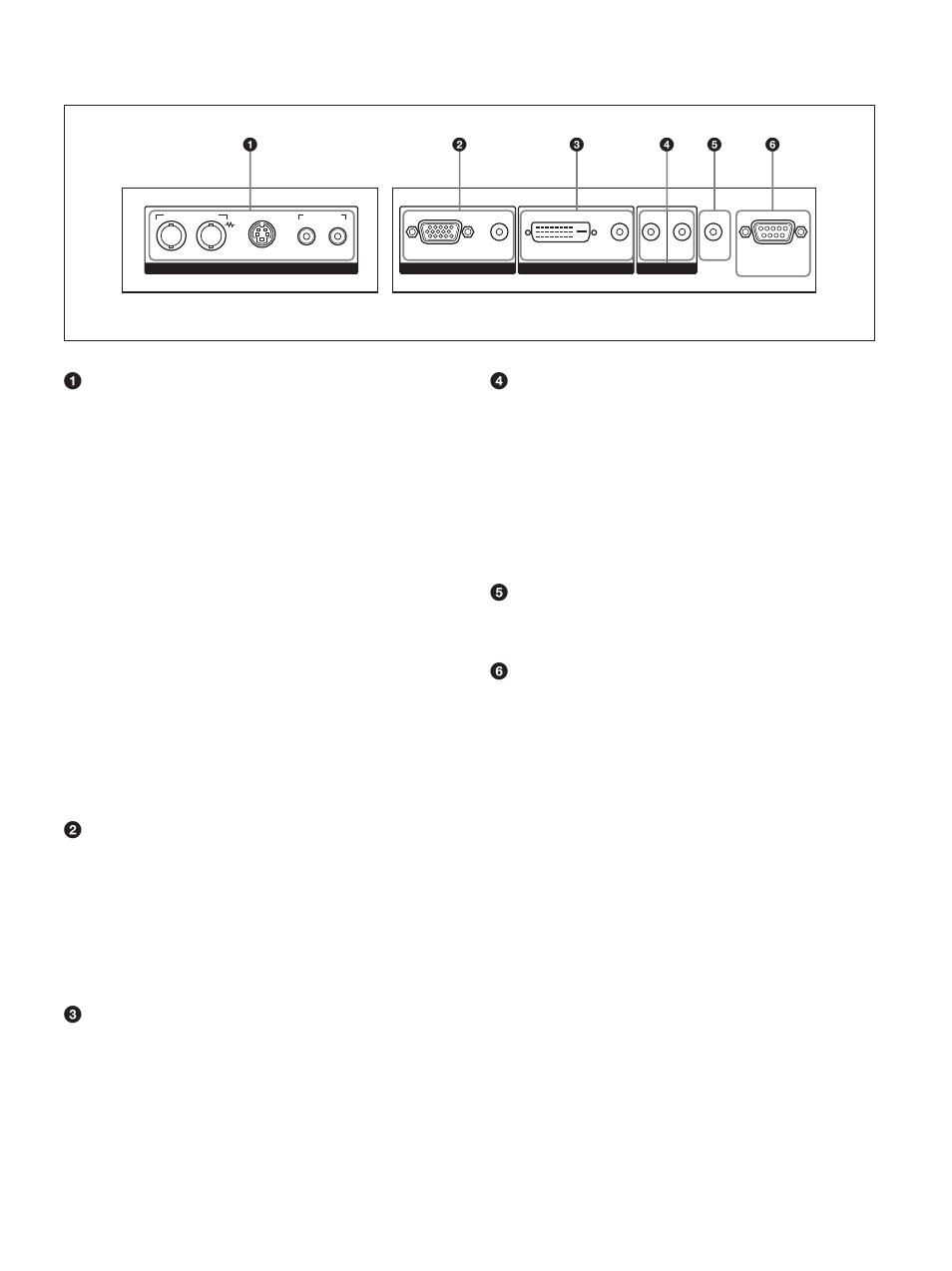 连接器面板, 连接器面板 (cs) | Sony PFM-42V1S User Manual | Page 331 / 376
