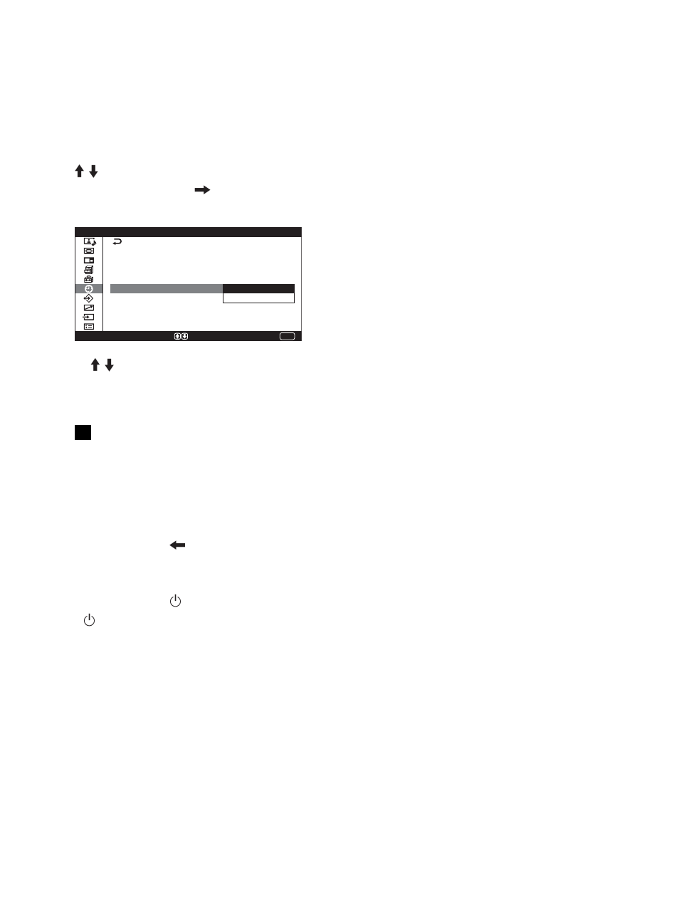 节电功能, 节电功能 (cs) | Sony PFM-42V1S User Manual | Page 370 / 376