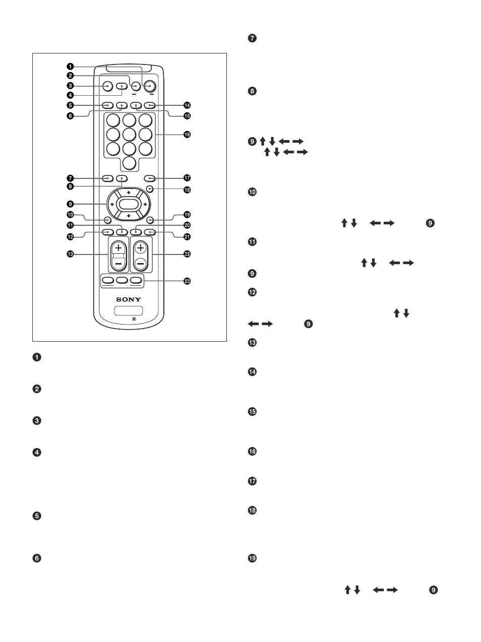 Remote commander rm-971 | Sony PFM-42V1S User Manual | Page 67 / 376