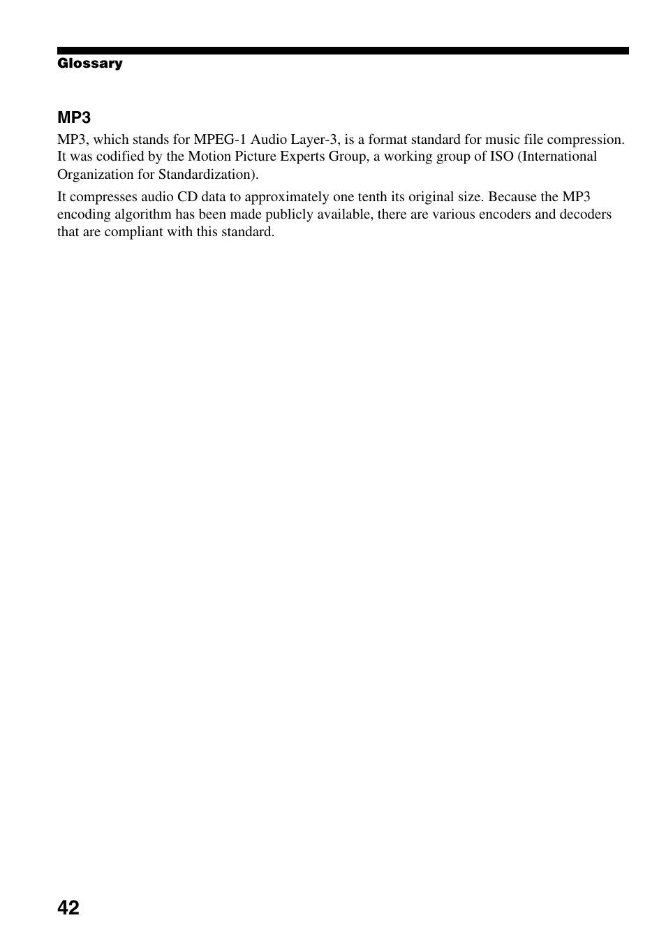 Sony NW-E103PS User Manual | Page 42 / 46