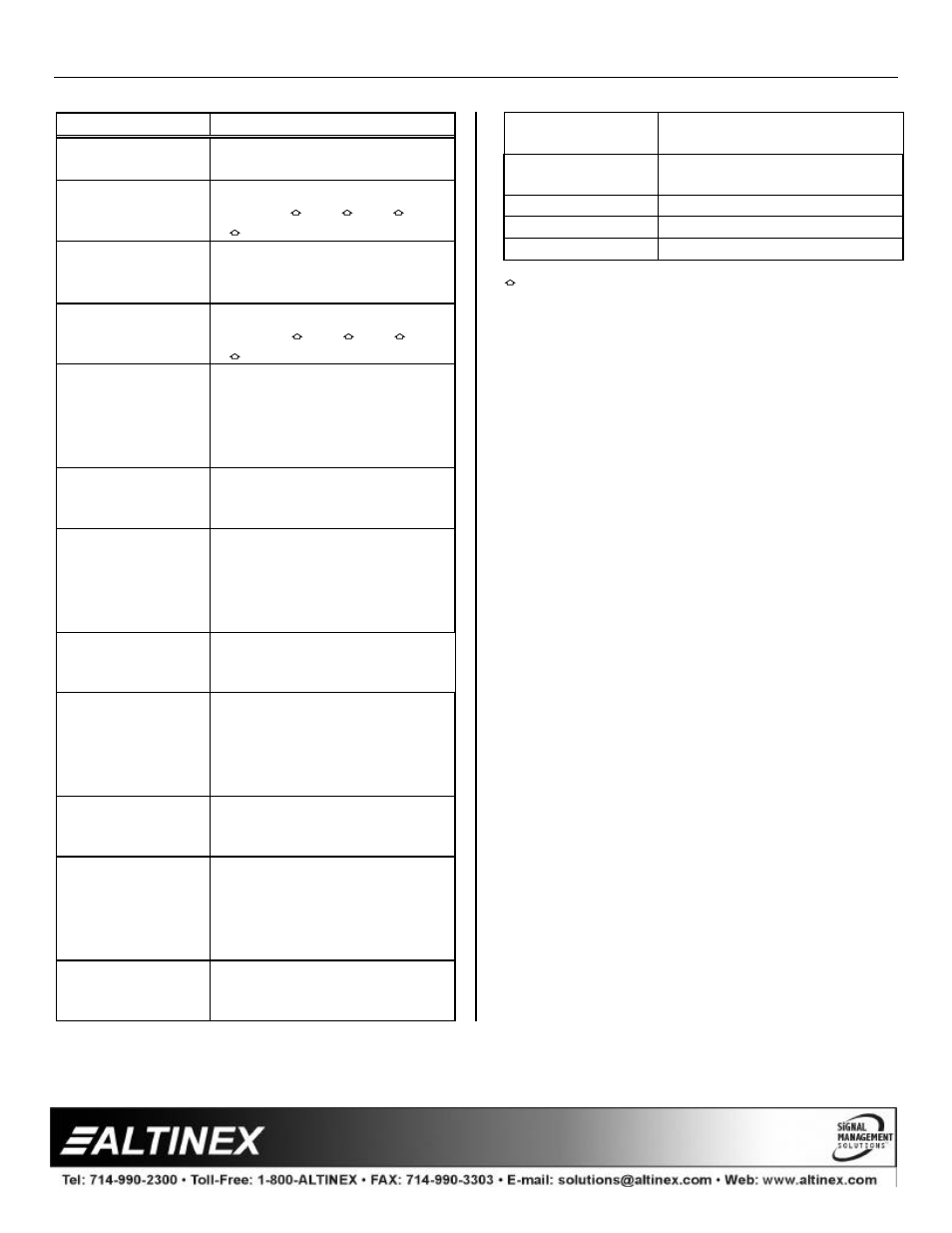Accessories | Altinex TNP100UN User Manual | Page 12 / 13