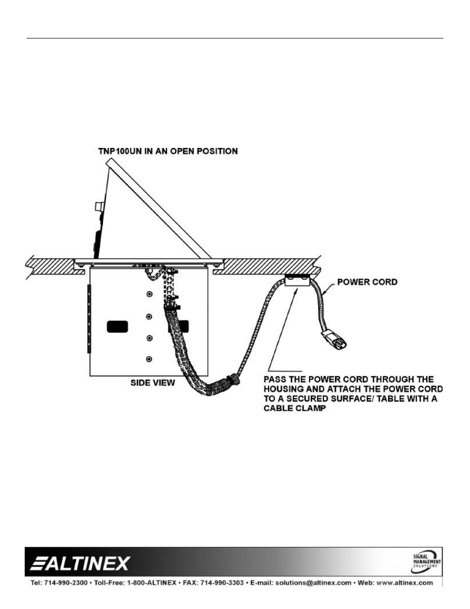 Accessories | Altinex TNP100UN User Manual | Page 8 / 13