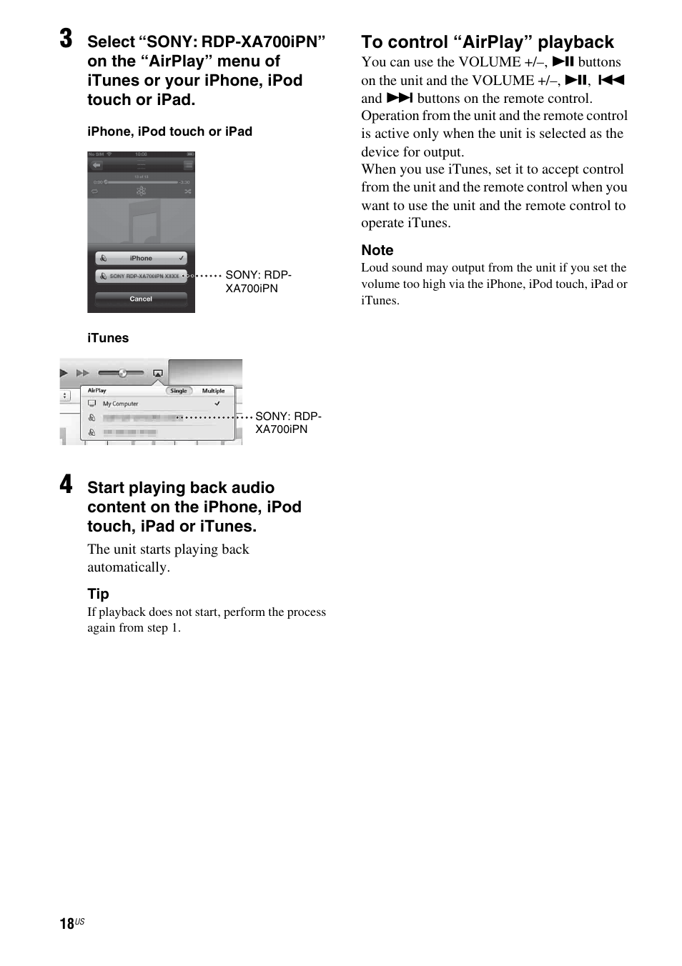 Sony RDP-XA700iPN User Manual | Page 22 / 100