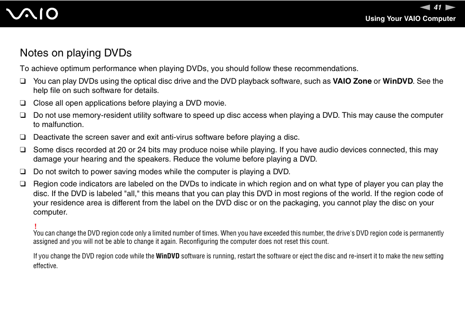 Sony VGN-AR170GU1 User Manual | Page 41 / 210