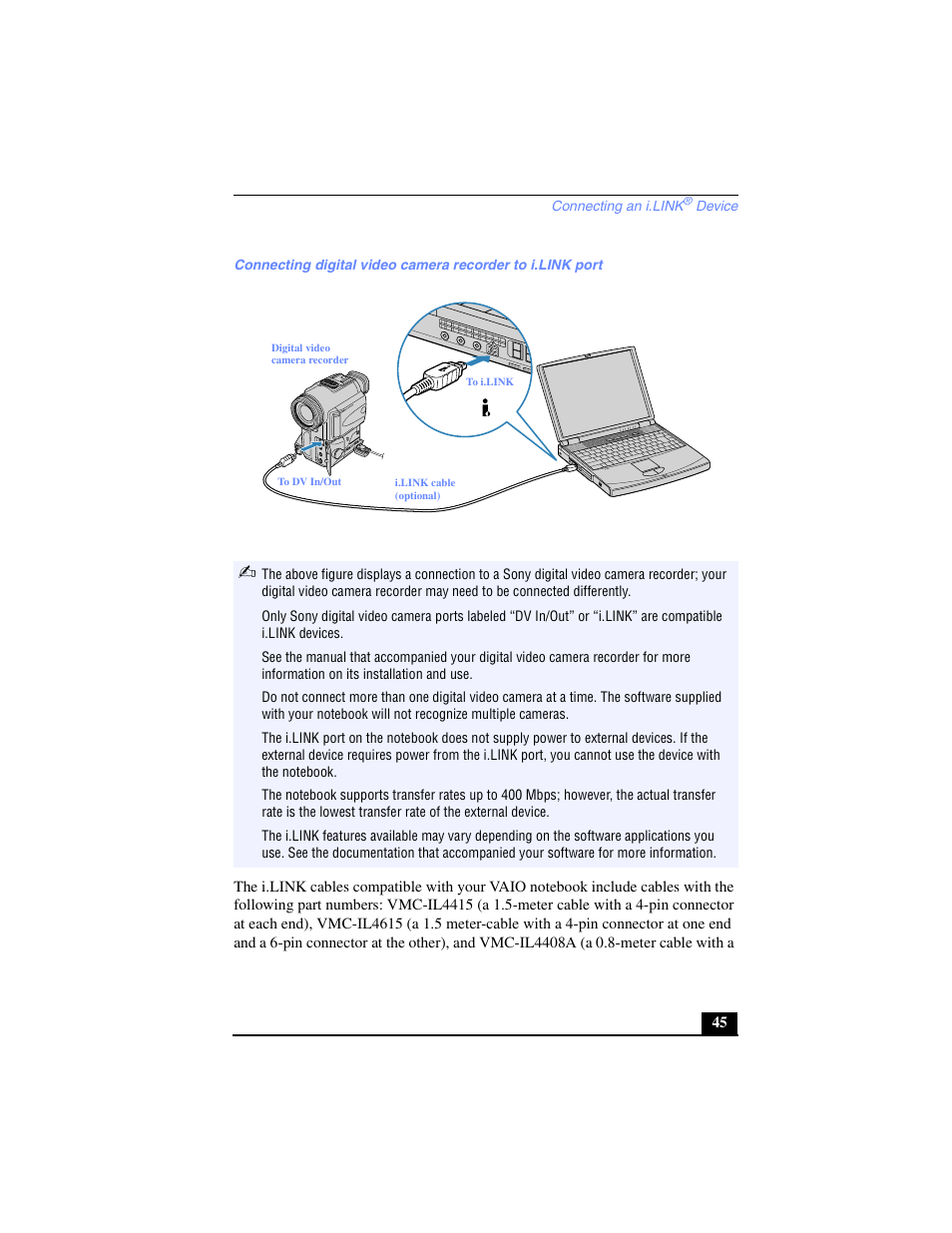 Sony PCG-FX240K User Manual | Page 45 / 138