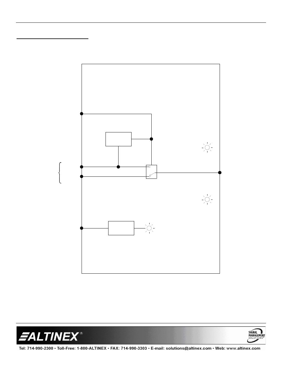 Diagram 2: internal view, Switcher | Altinex SW1956CT User Manual | Page 8 / 11