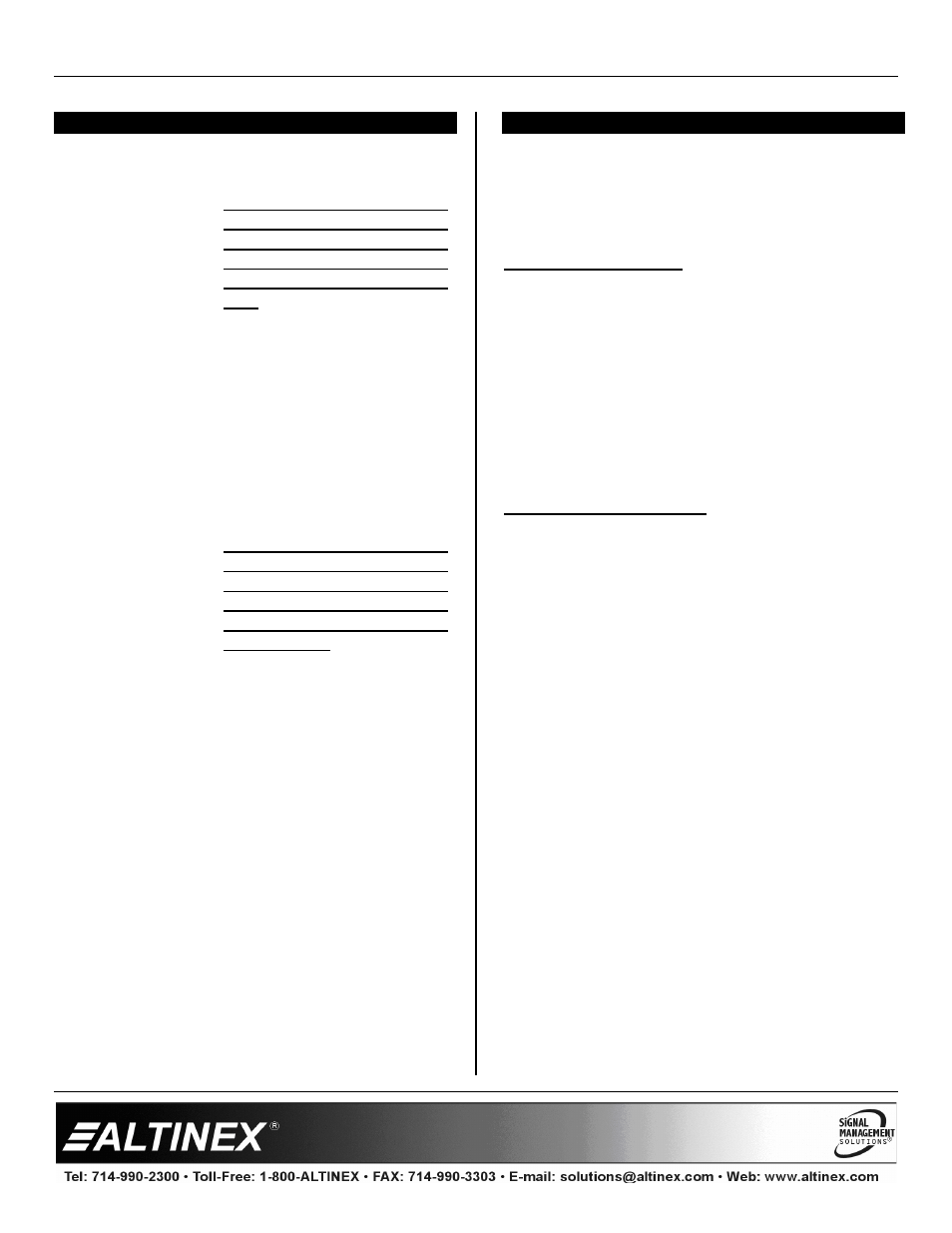 Installing your sw1956ct, Operation, Switcher | Altinex SW1956CT User Manual | Page 9 / 11
