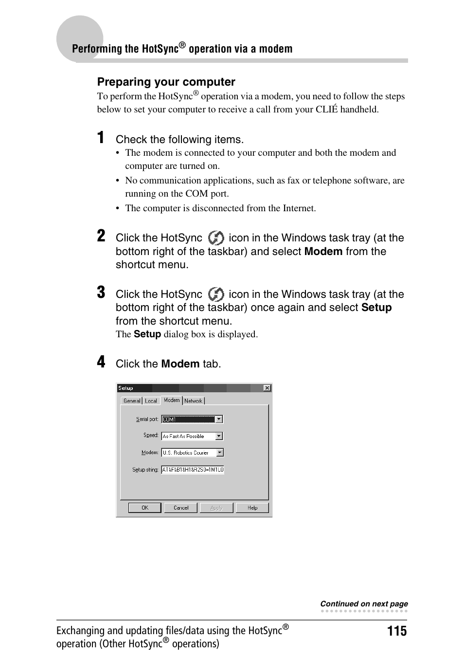 Sony PEG-NX80V User Manual | Page 115 / 200