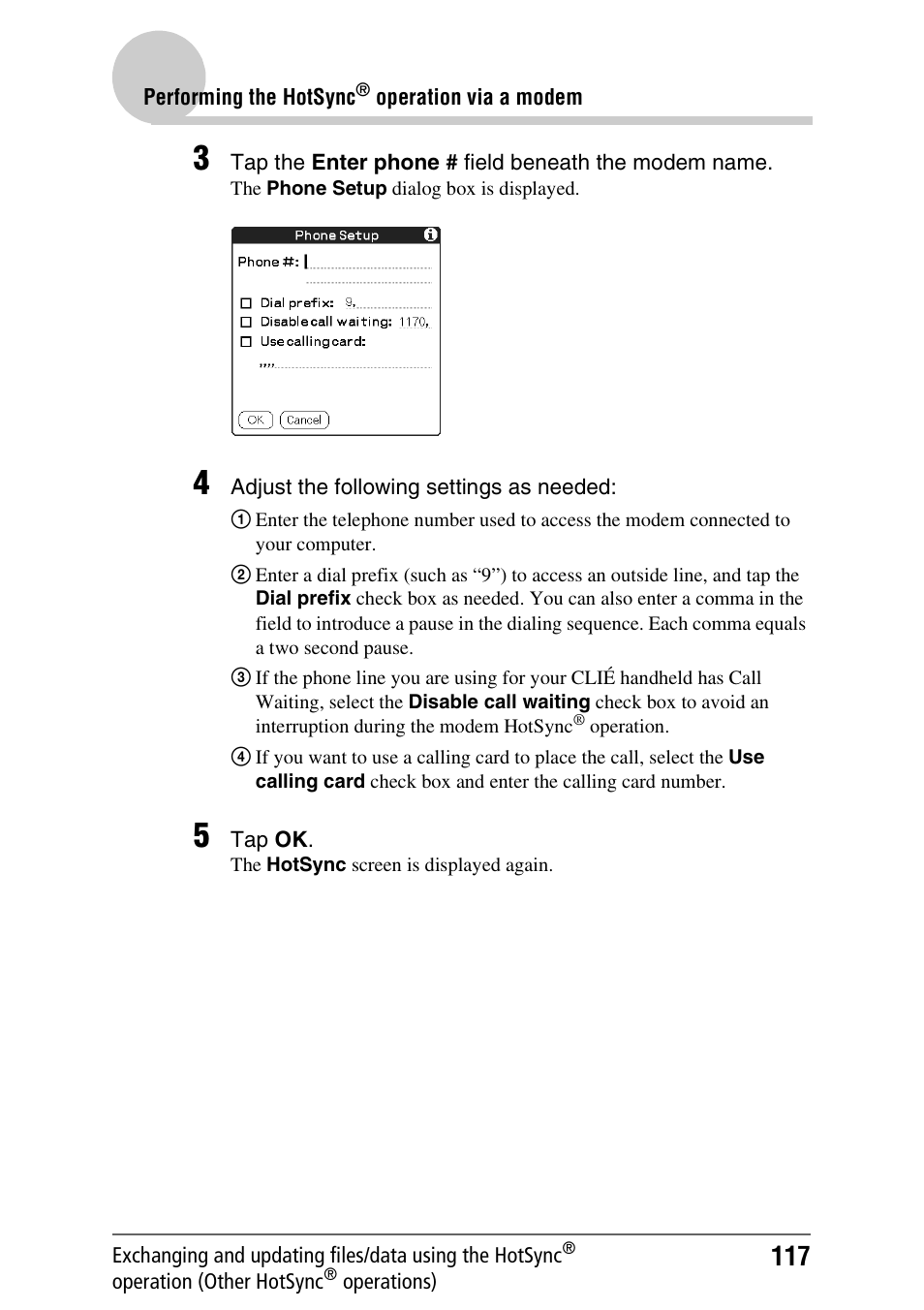 Sony PEG-NX80V User Manual | Page 117 / 200