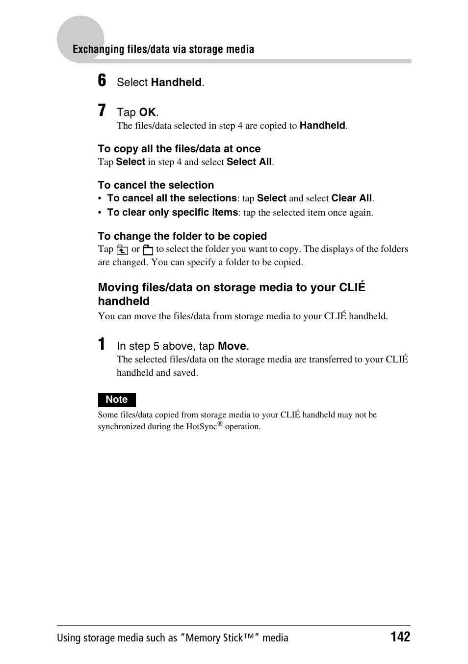 Sony PEG-NX80V User Manual | Page 142 / 200