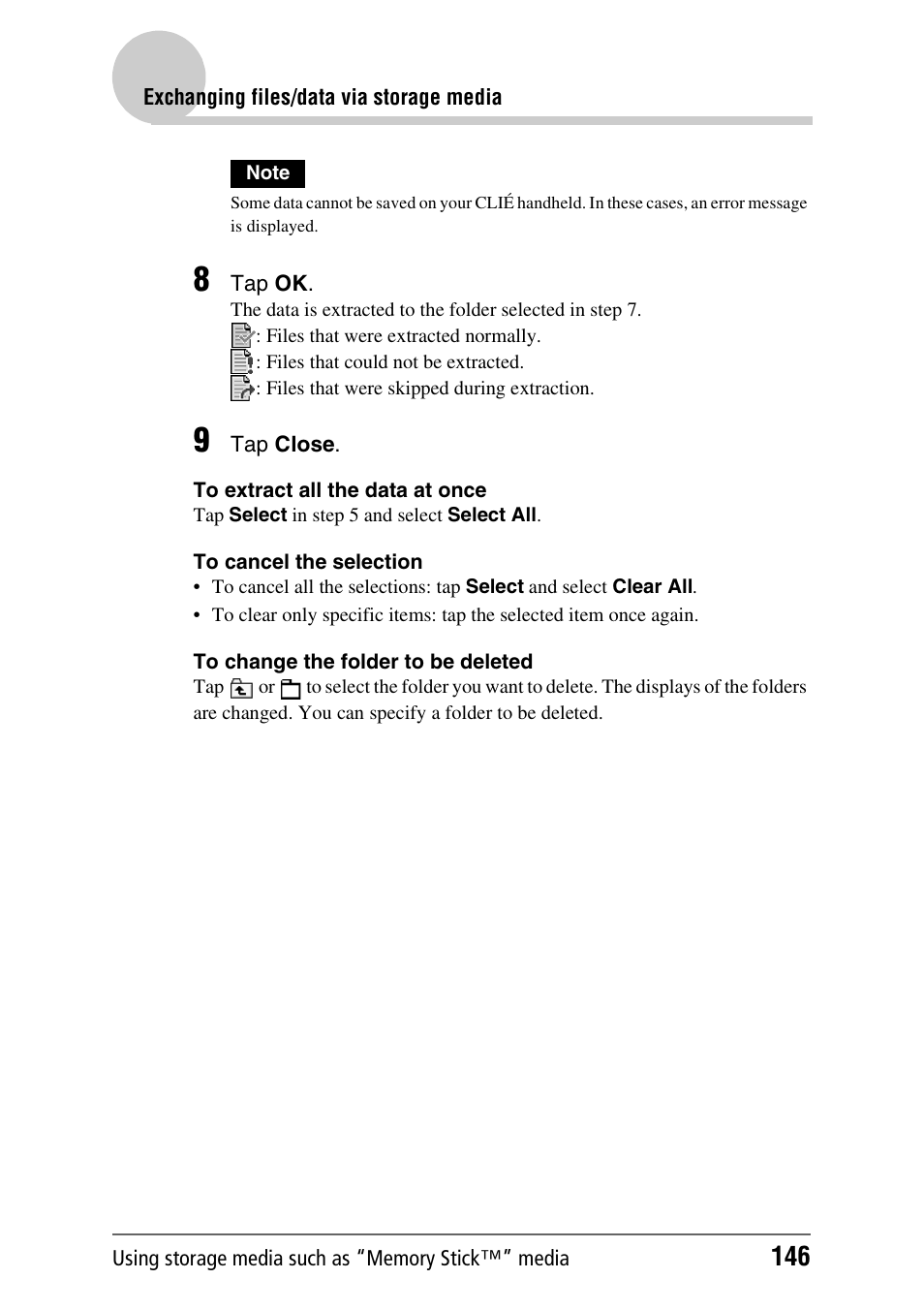 Sony PEG-NX80V User Manual | Page 146 / 200