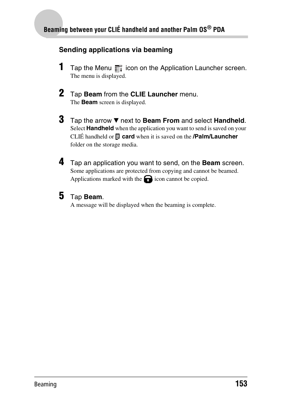 Sony PEG-NX80V User Manual | Page 153 / 200