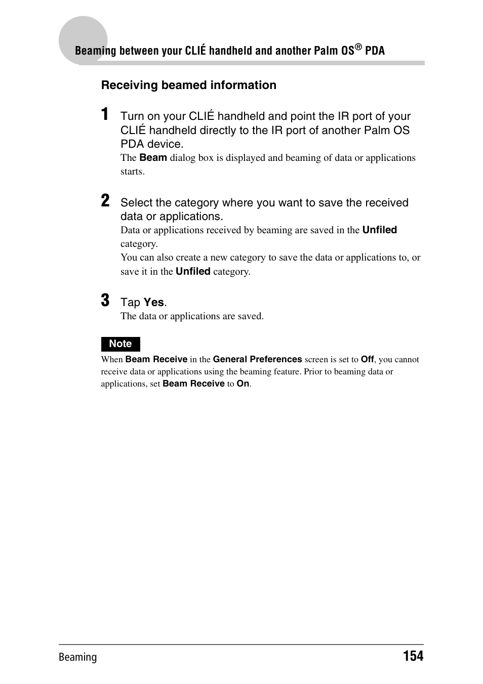 Sony PEG-NX80V User Manual | Page 154 / 200