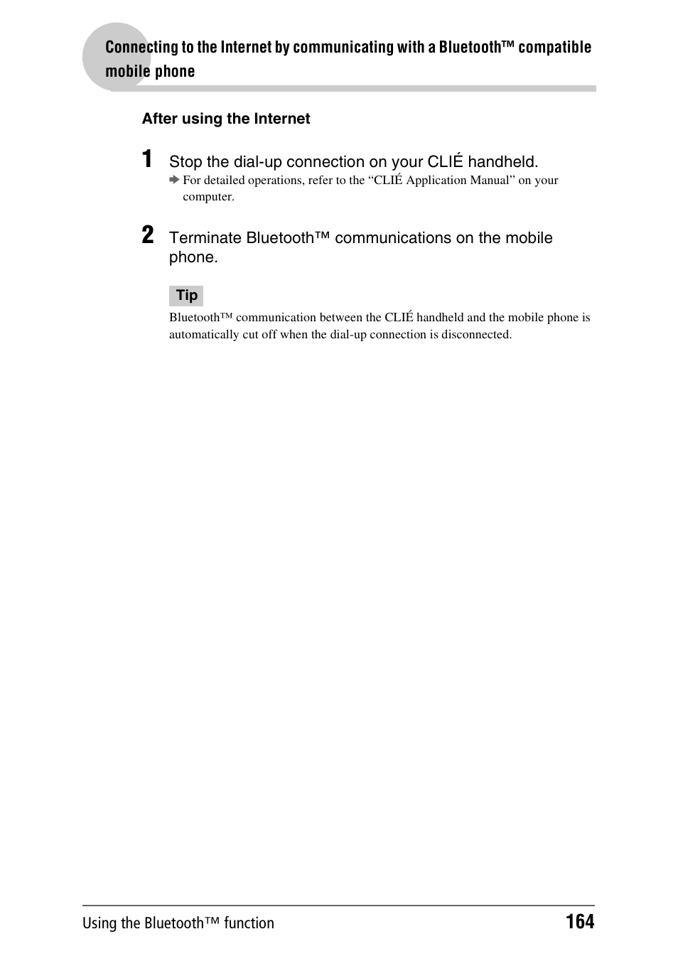 Sony PEG-NX80V User Manual | Page 164 / 200