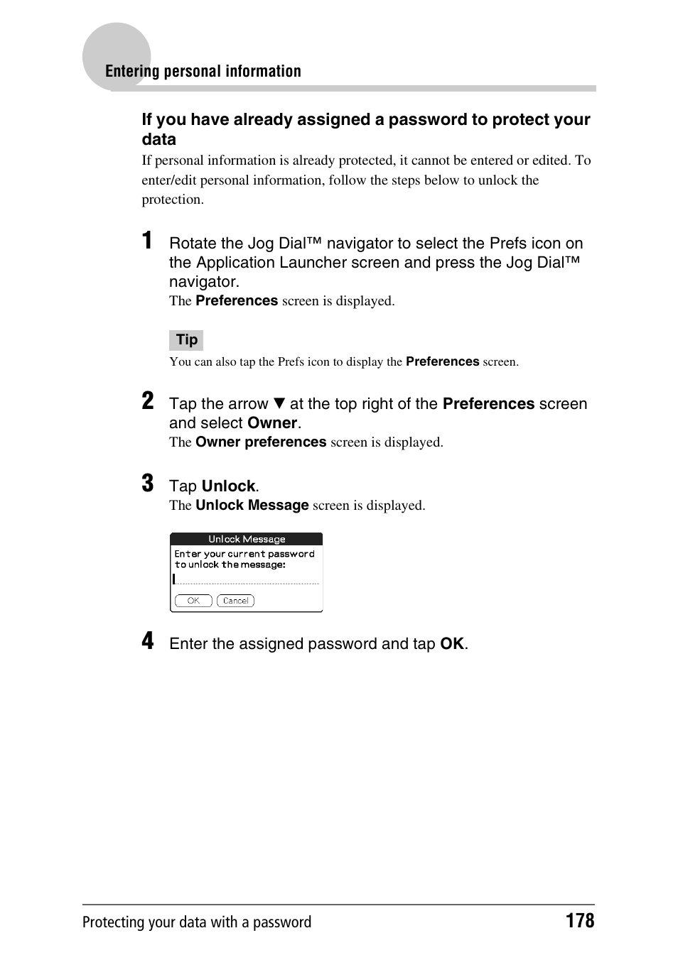 Sony PEG-NX80V User Manual | Page 178 / 200