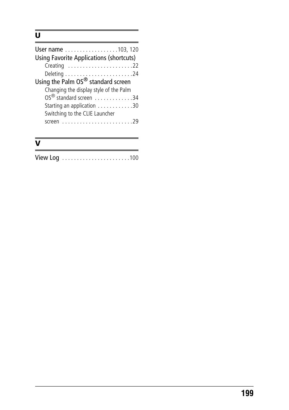 Sony PEG-NX80V User Manual | Page 199 / 200