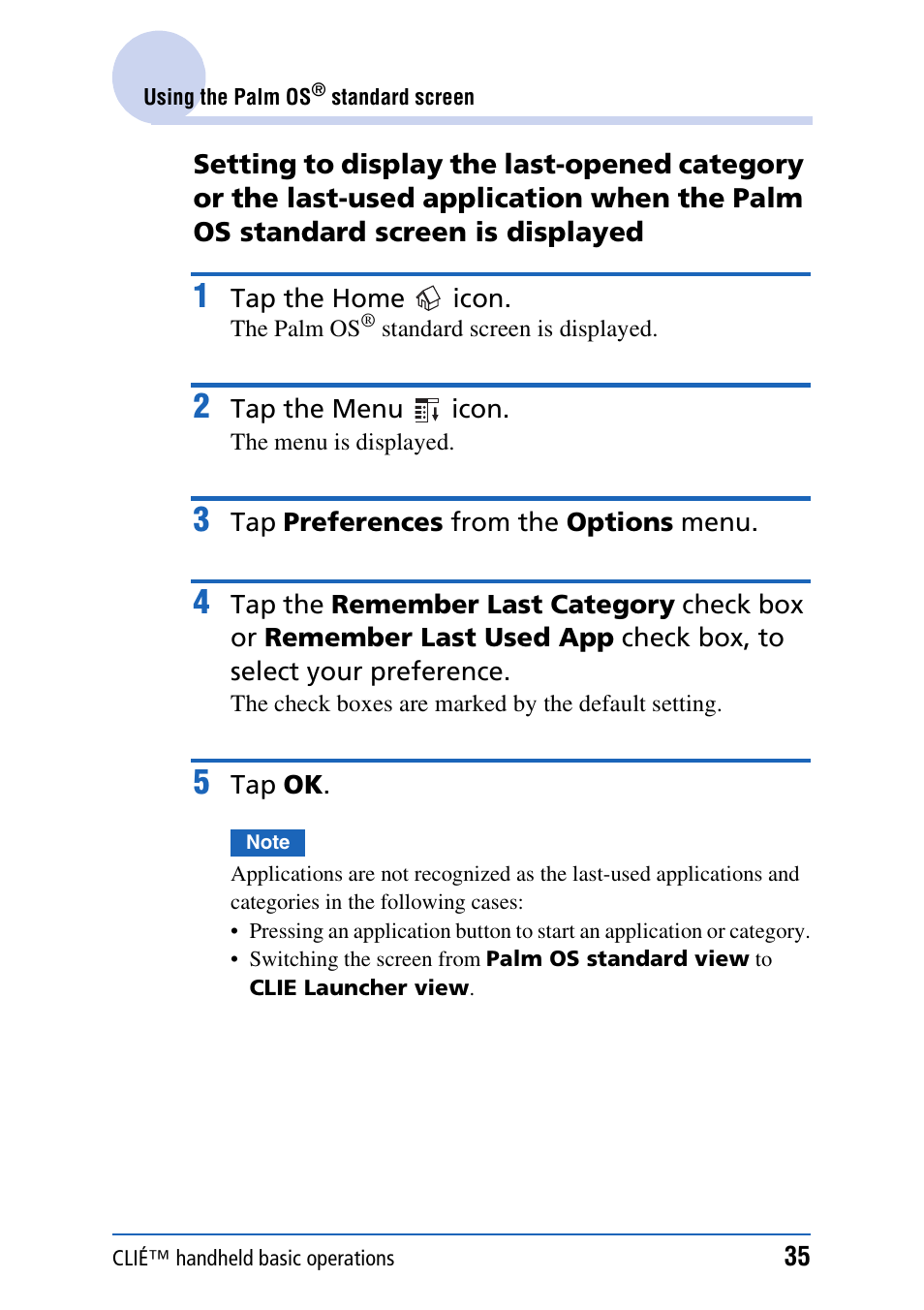 Sony PEG-NX80V User Manual | Page 35 / 200