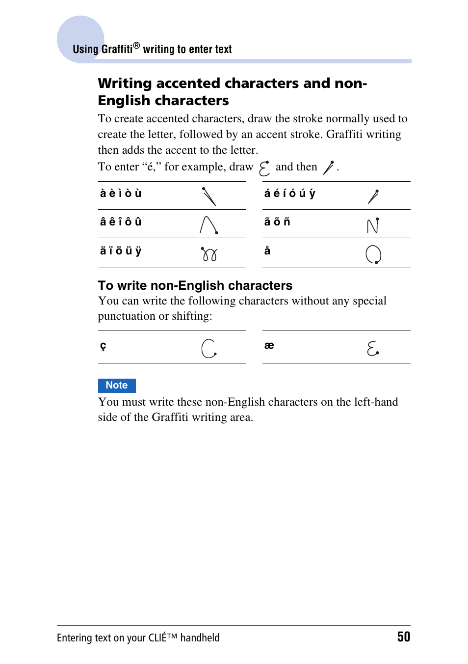 Sony PEG-NX80V User Manual | Page 50 / 200