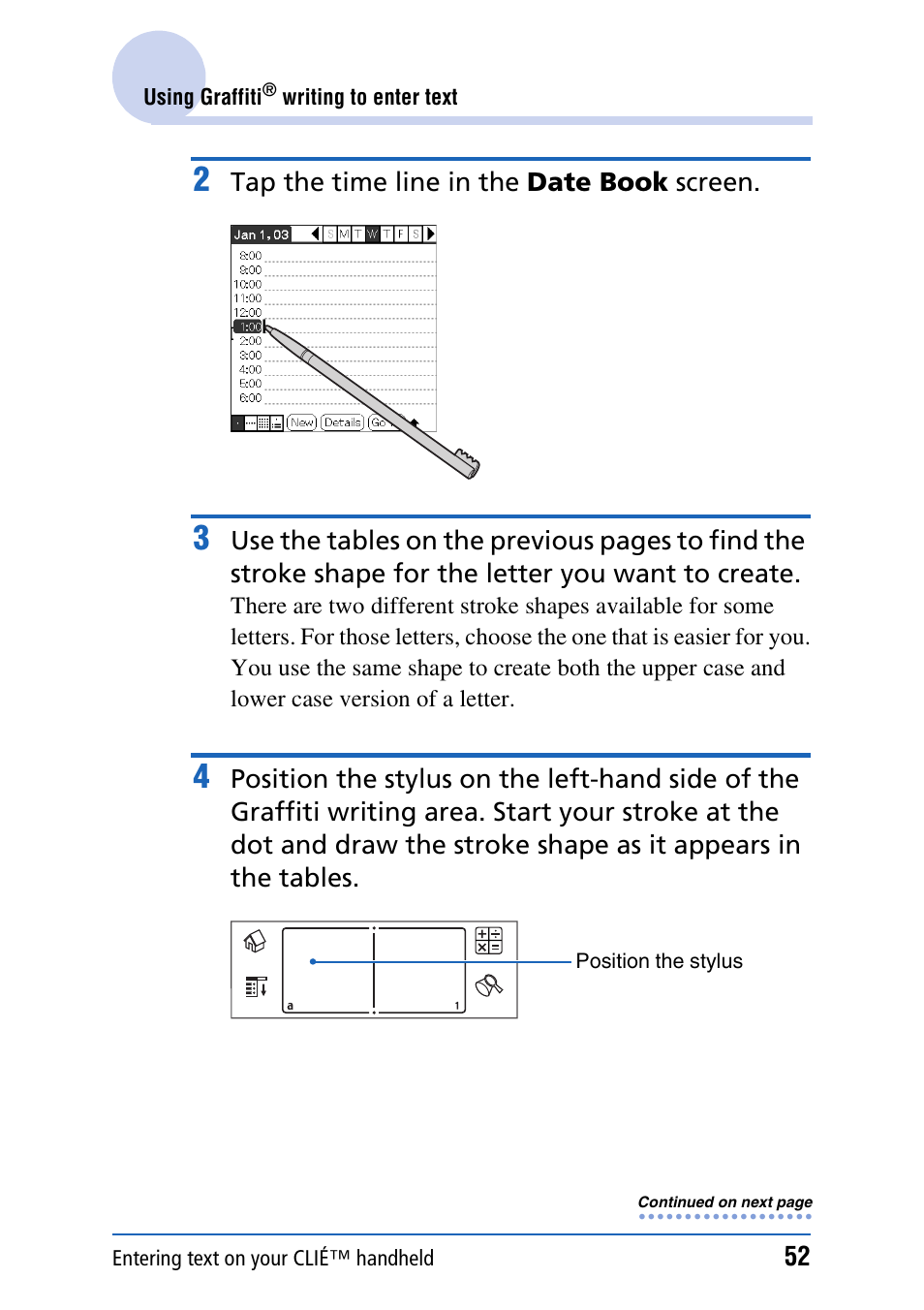 Sony PEG-NX80V User Manual | Page 52 / 200