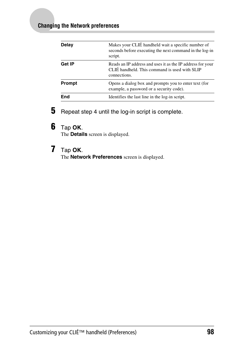 Sony PEG-NX80V User Manual | Page 98 / 200