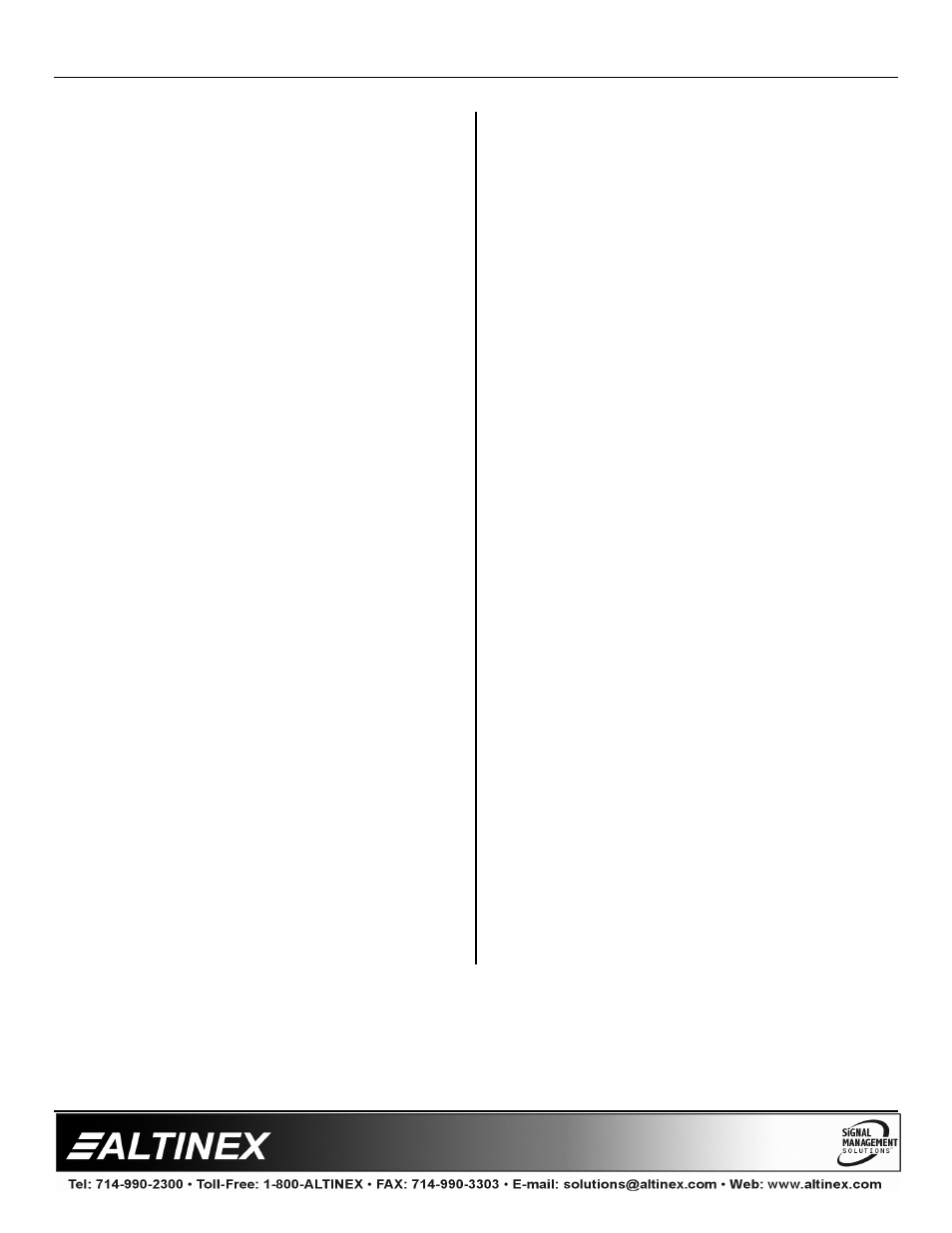 Multitasker | Altinex MT110-100/102 User Manual | Page 21 / 26