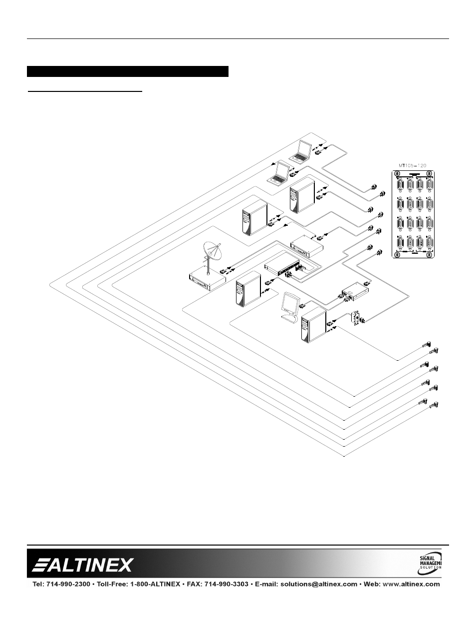 Multitasker | Altinex MT110-100/102 User Manual | Page 6 / 26