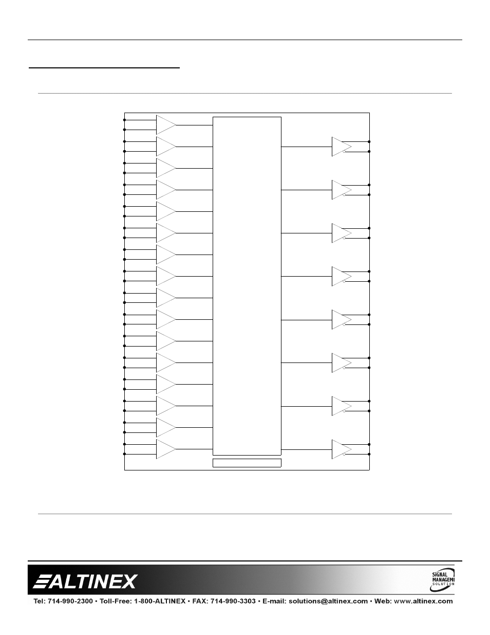 Multitasker, Matrix switcher | Altinex MT110-100/102 User Manual | Page 8 / 26