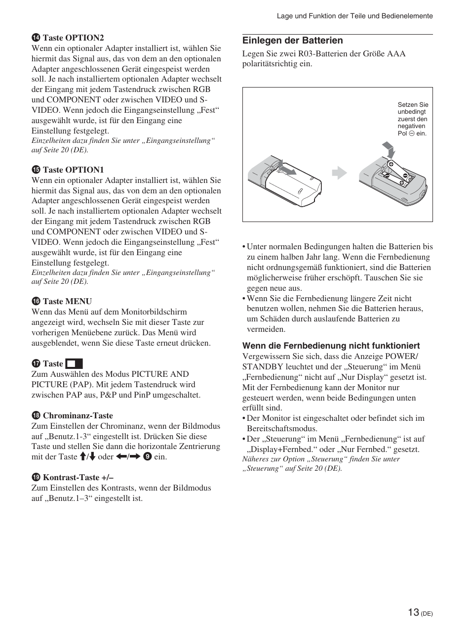 Sony FWD-42PX2 User Manual | Page 163 / 352