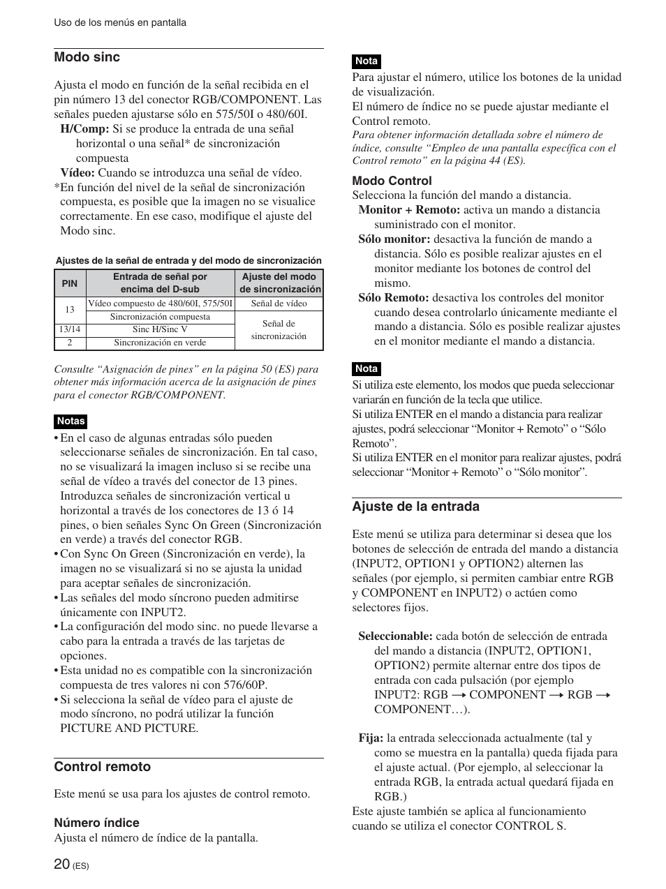 Sony FWD-42PX2 User Manual | Page 220 / 352