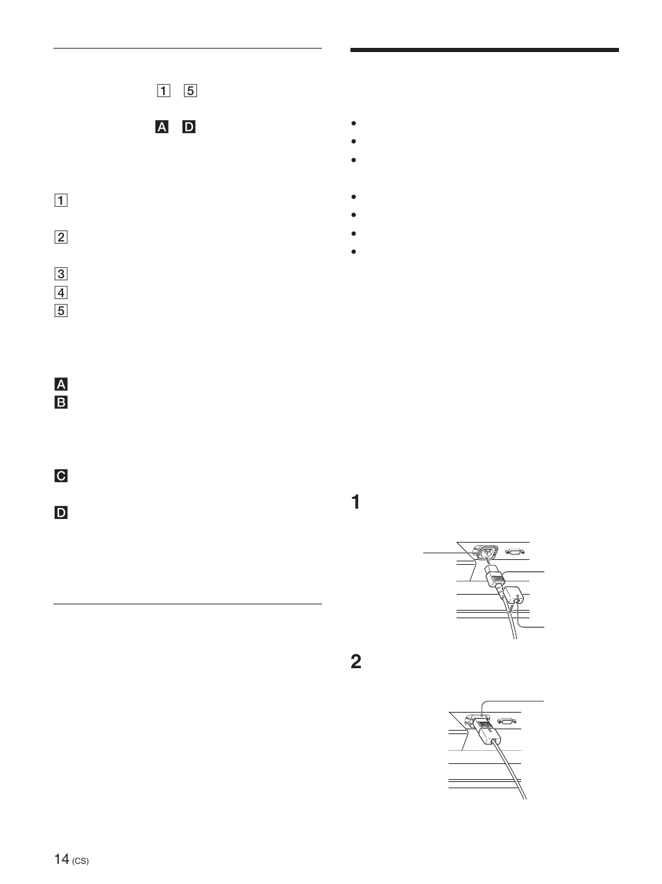 连接扬声器, 连接交流电源线 | Sony FWD-42PX2 User Manual | Page 316 / 352