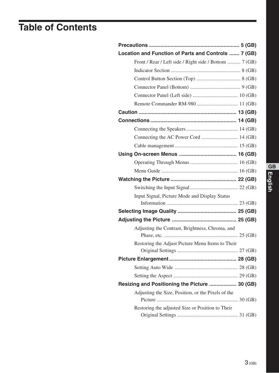 Sony FWD-42PX2 User Manual | Page 53 / 352