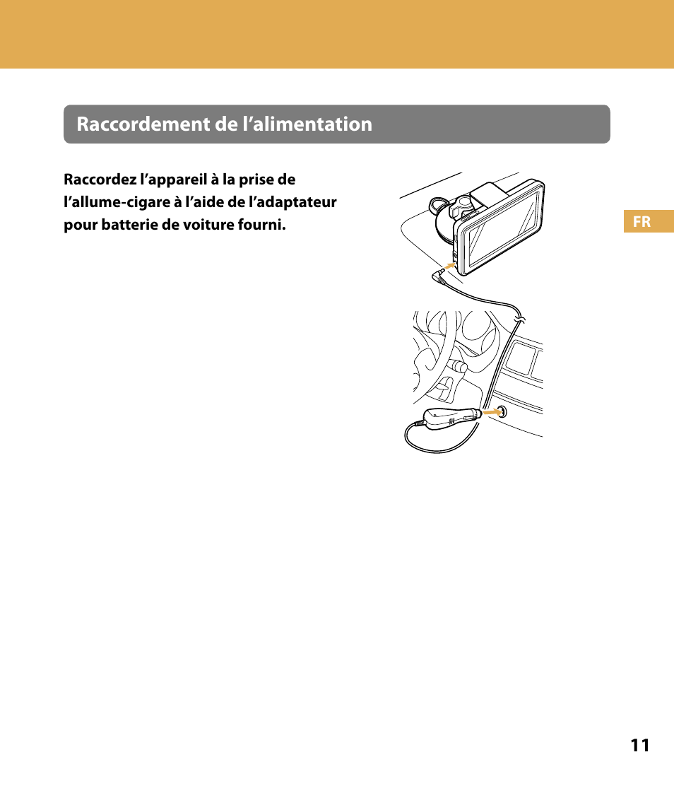 Raccordement de l’alimentation | Sony NV-U74T User Manual | Page 45 / 104
